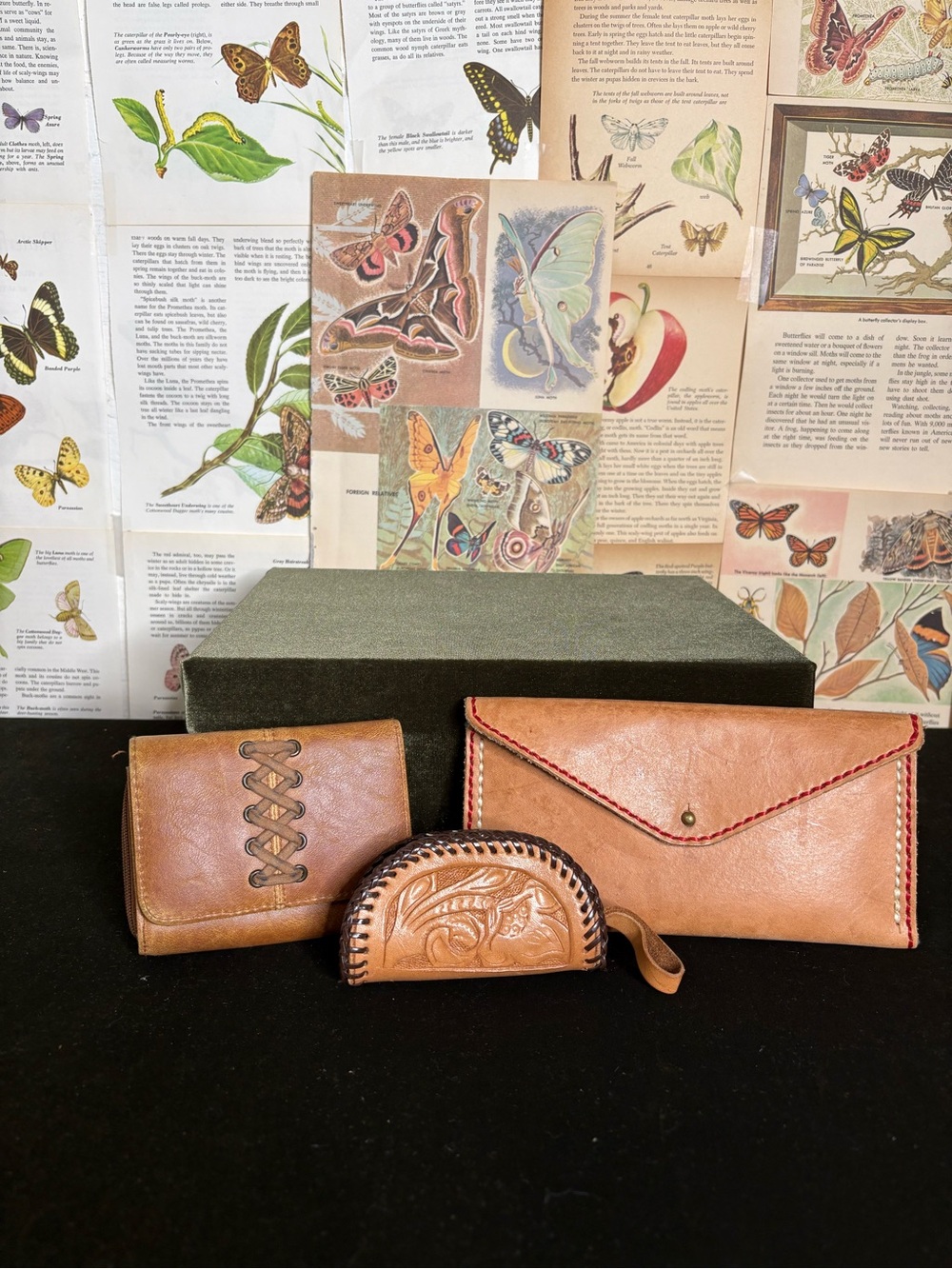 Leather Wallets lot of 3